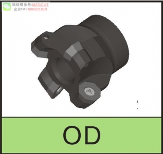 進(jìn)口OD八角機(jī)夾式快進(jìn)給銑刀盤裝ODMT060508八角刀片