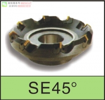 進口SE機夾式45度平面銑刀盤裝SEKN1203/1504..刀片