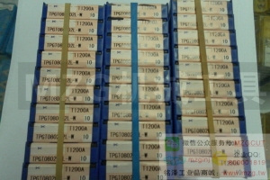 SUMITOMO原裝住友數(shù)控車刀片TPGT080202/090204/110304L-W T1200A