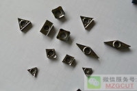 90度正方形金剛石SCGW09T3/1204040812PCD銅鋁非鐵金屬鑄高硬刀片