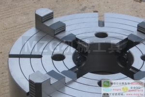 建華牌,短錐四爪自定心卡盤,傳統(tǒng)普通車床手動四爪卡盤