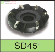 進口SE機夾式45度平面銑刀盤裝SEKN1203/1504..刀片