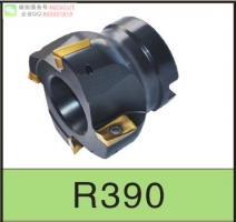 進口機夾式直角臺肩銑刀桿R390裝山特維克R390..刀片